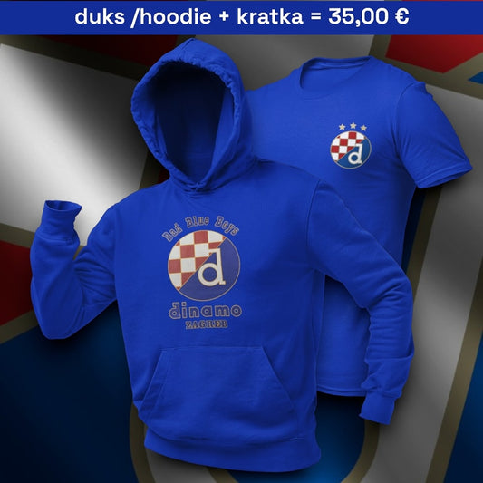 Kombinacija Hoodica + Kratka majica