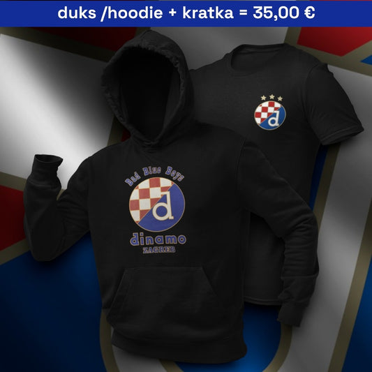 Kombinacija Hoodica + Kratka majica